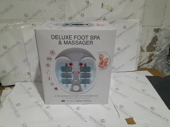 DELUXE FOOT SPA AND MASSAGER