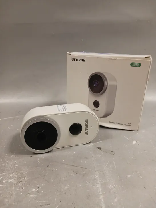 BOXED ULTIVON A4 BATTERY POWERED IP CAMERA 