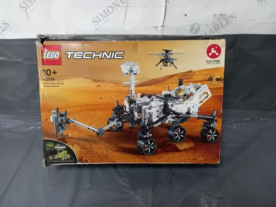 BOXED LEGO TECHNIC NASA MARS ROVER PERSEVERANCE SET 