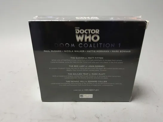 SEALED DOCTOR WHO DOOM COALITION 1 CD SET