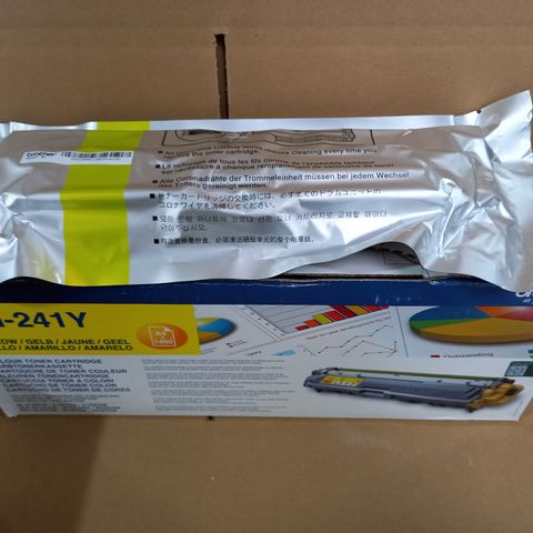 BROTHER TN-241Y YELLOW COLOUR TONER CARTRIDGE 