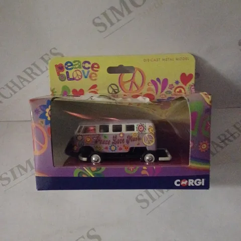 PEACE LOVE DIE-CAST METAL MODEL