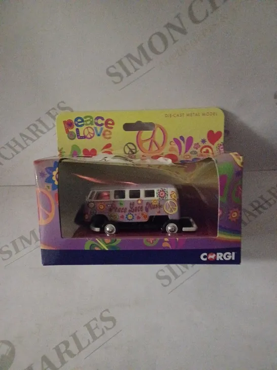 PEACE LOVE DIE-CAST METAL MODEL