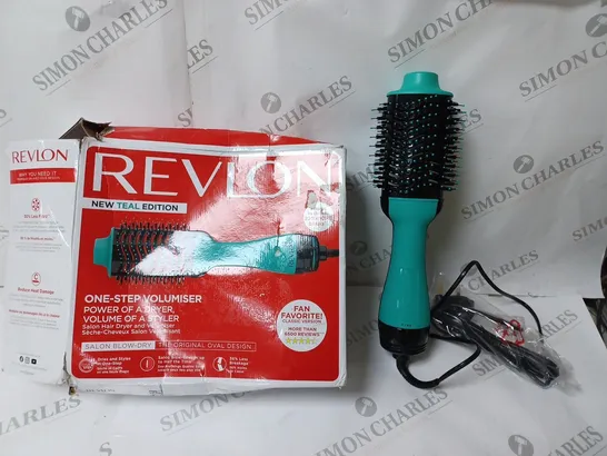 REVLON NEW TEAL EDITION ONE STEP VOLUMIZER 