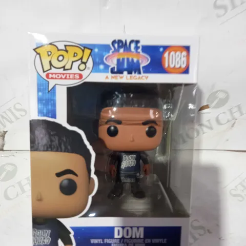 FUNKO POP MOVIES SPACE JAM 1086 DOM VINYL FIGURE