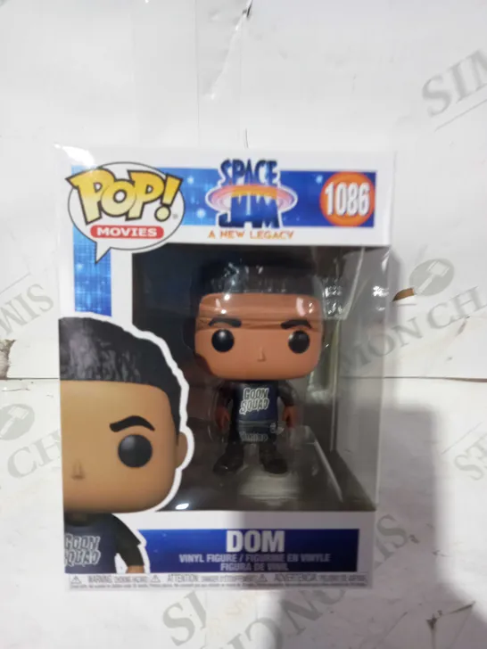 FUNKO POP MOVIES SPACE JAM 1086 DOM VINYL FIGURE