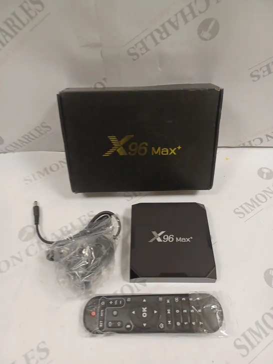 BOXED X96 MAX+ ANDROID INTERNET TV & MEDIA STREAMER