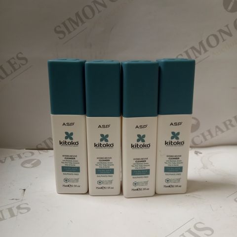 LOT OF APPROX 12 X 75ML KITOKO HYDRO-REVIVE CLEANSER	