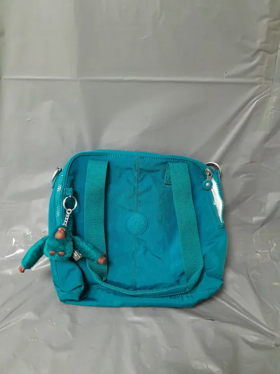 KIPLING LINZI MEDIUM SHOULDER BAG DELICATE TEAL