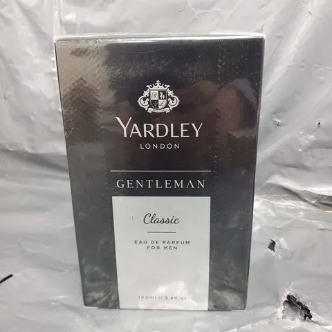 BOXED AND SEALED YARDLEY LONDON GENTLEMAN CLASSIC EAU DE PARFUM FOR MEN 100ML