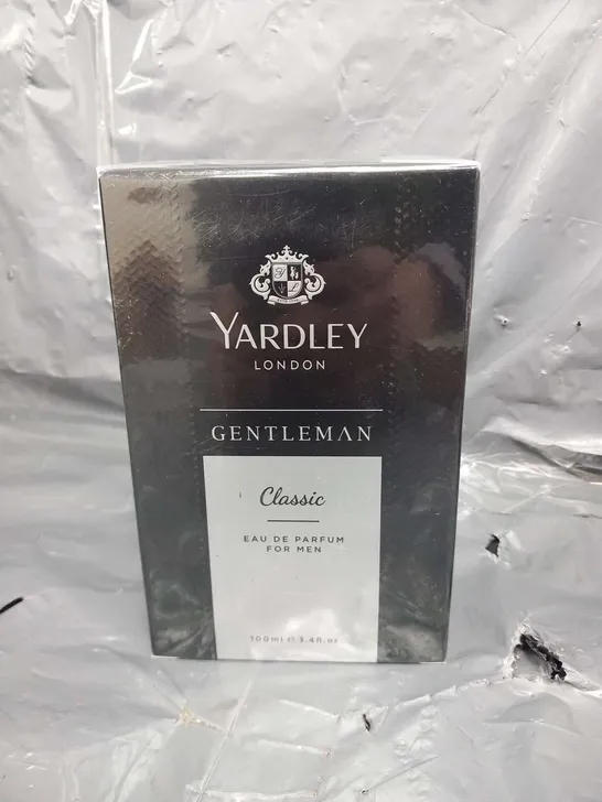 BOXED AND SEALED YARDLEY LONDON GENTLEMAN CLASSIC EAU DE PARFUM FOR MEN 100ML