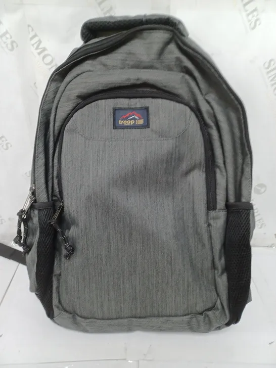 TROOP URBAN COLLECTION BACKPACK IN CHARCOAL