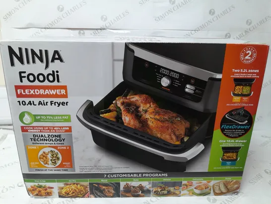 NINJA 10.4L FOODI FLEXDRAWER DUAL AIR FRYER AF500UK