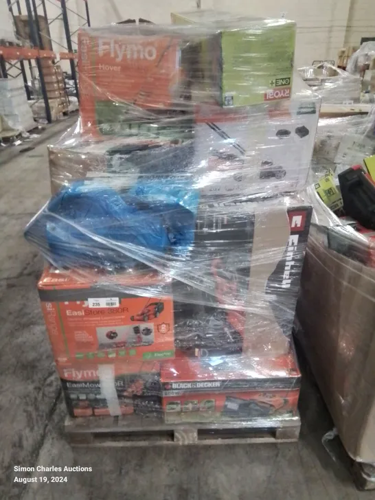 PALLET OF APPROXIMATELY 36 UNPROCESSED RAW RETURN HOUSEHOLD AND ELECTRICAL GOODS TO INCLUDE;