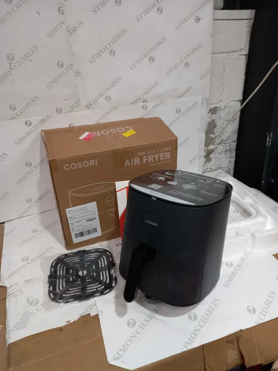 BOXED COSORI PRO LE  4.7 LITRE AIR FRYER IN GREY,  WITH INSTRUCTIONS