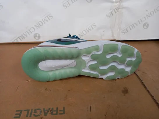 AIR MAX 270 REACT TEAL - SIZE UK 6.5