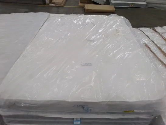 QUALITY BAGGED 4'6" DOUBLE MEMORY OPEN COIL MATTRESS