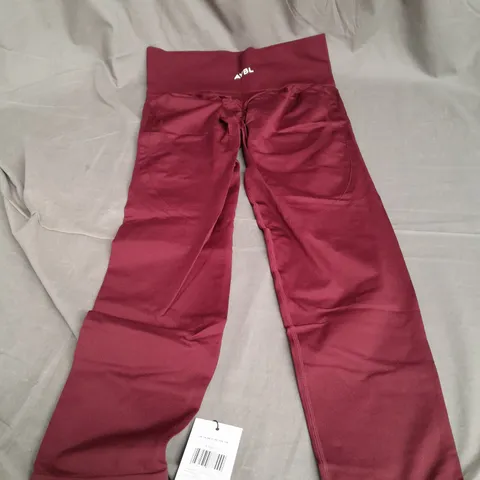 AYBL EMPOWER SEAMLESS LEGGING RED WINE LARGE