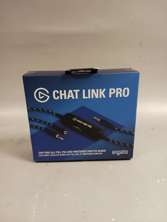 BOXED SEALED ELGATO CHAT LINK PRO 