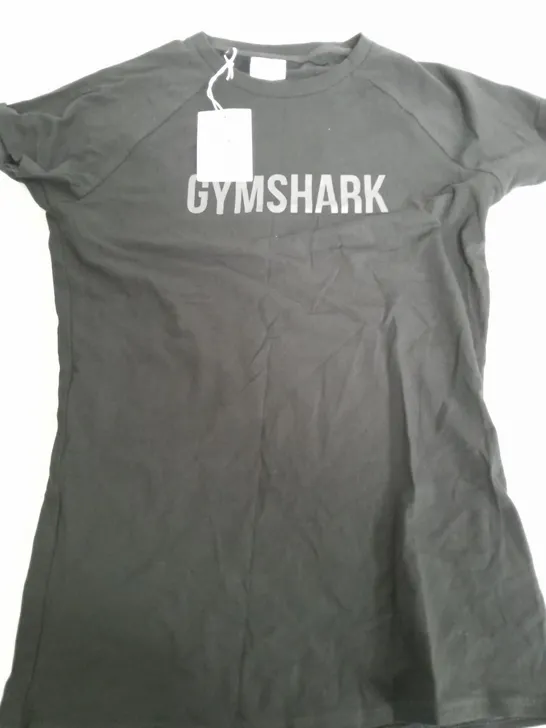 GYMSHARK APOLLO T-SHIRT IN BLACK - SMALL