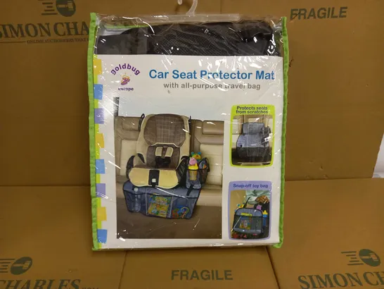 BOX OF APPROX 6 GOLDBUG CAR SEAT PROTECTOR MATS WITH TRAVEL BAG