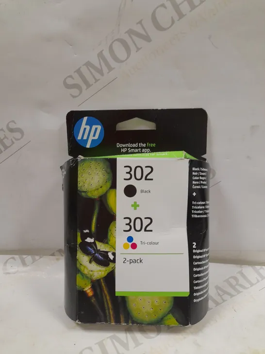 HP 302 BLACK AND TRI-COLOUR STANDARD YIELD INK COMBO PACK | X4D37AE (SEALED)