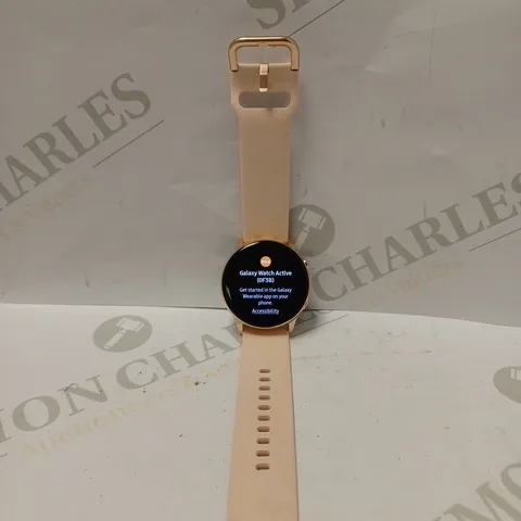 SAMUNG GALAXY WATCH ACTIVE IN ROSE GOLD