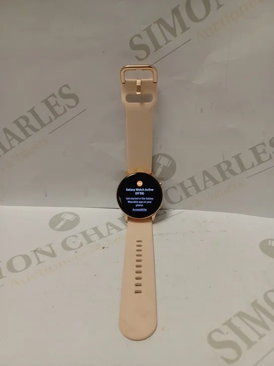 SAMUNG GALAXY WATCH ACTIVE IN ROSE GOLD