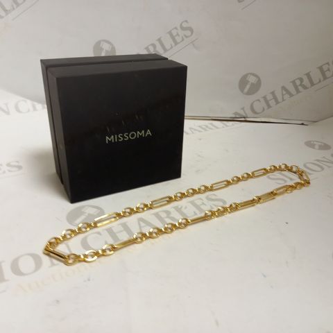 MISSOMA AXIOM 18CT GOLD PLATED CHAIN NECKLACE