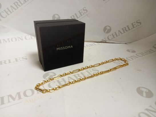 MISSOMA AXIOM 18CT GOLD PLATED CHAIN NECKLACE