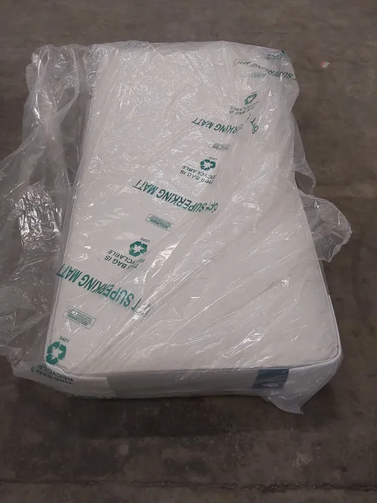 QUALITY BAGGED HAMILTON 3' SINGLE POCKET SPRUNG MATTRESS 