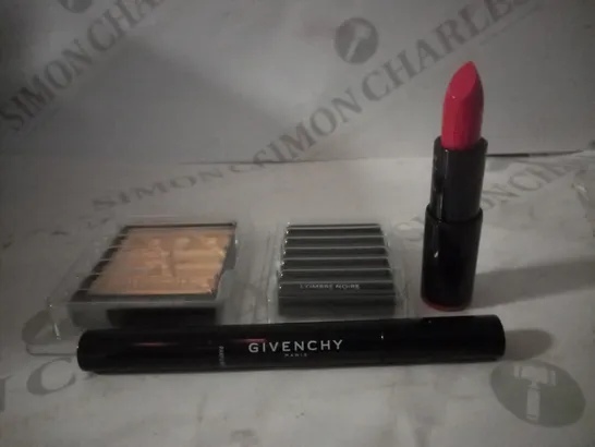 BOX OF APPROX 12 ASSORTED GIVENCHY TESTER PRODUCTS TO INCLUDE LIPSTICK #WANTED CORAL, LES SAISONS GLOW POWDER #01, MISTER LIGHT CORRECTIVE PEN #MISTER BISCUIT, ETC 