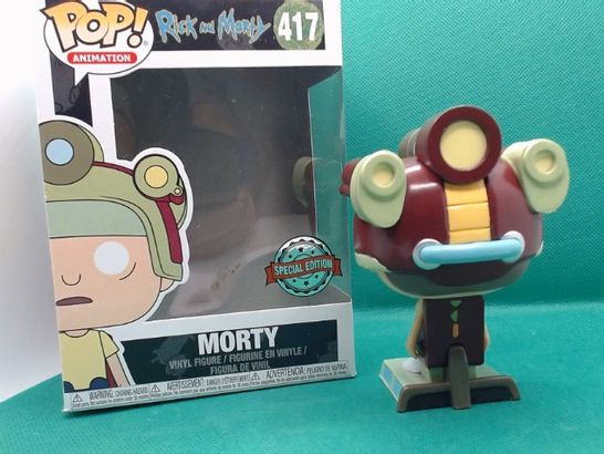 POP! ANIMATION RICK AND MORTY MORTY 417 VINYL FIGURE   