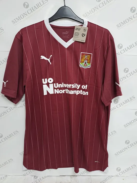 NORTHAMPTON TOWN FC ADULTS HOME JERSEY - XL