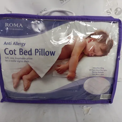 ROMA ANTI ALLERGY COT BED PILLOW 