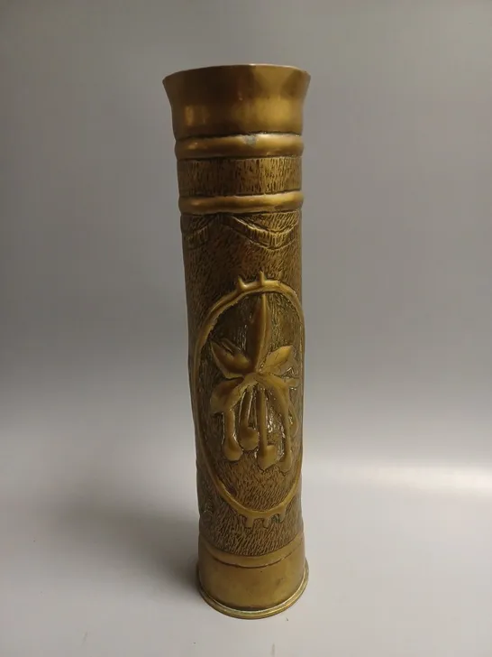 ARTILLERY SHELL TRENCH ART PIECE 