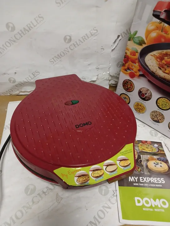 DOMO DO9177PZ MY EXPRESS PIZZA MAKER