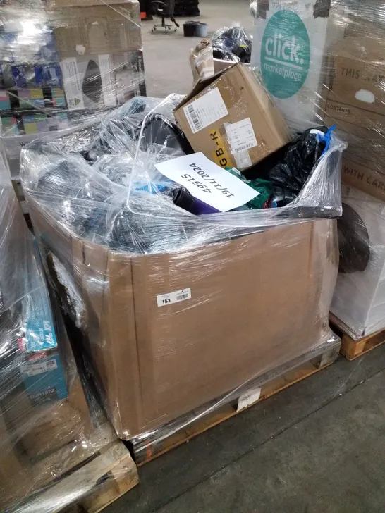 PALLET OF APPROXIMATELY ASSORTED HOUSEHOLD & ELECTRICITY PRODUCTS INCLUDING 