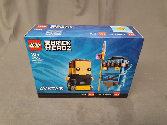 LEGO BRICK HEADZ - AVATAR - JAKE SULLY AND HIS AVATAR - 40554