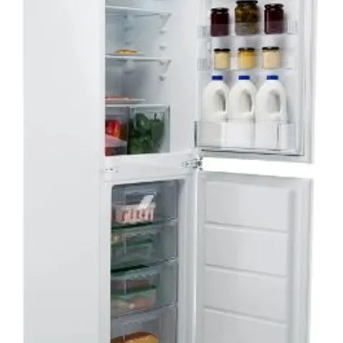 ZANUSSI INTEGRATED 50/50 FRIDGE FREEZER 267L MODEL ZNFN18FS5