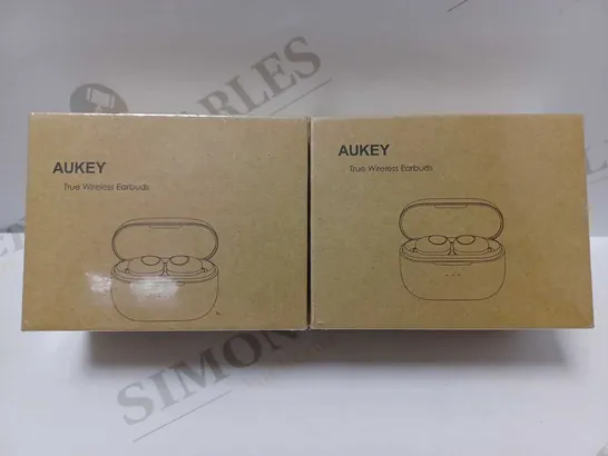 LOT OF 2 AUKEY TRUE WIRELESS EARBUDS EP-T31