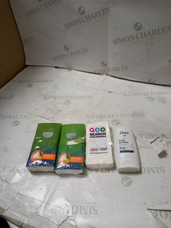 LOT OF 4 HAND SANITARY PRODUCTS
