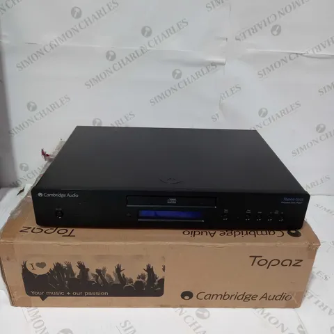 BOXED CAMBRIDGE AUDIO TOPAZ CD10 COMPACT DISC PLAYER
