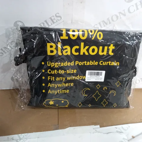 LUCMO 100% BLACKOUT PORTABLE CURTAIN