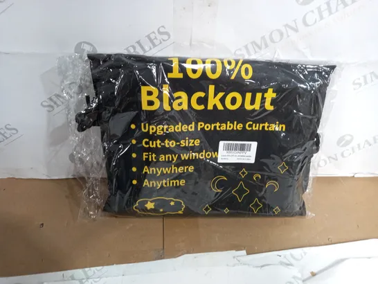 LUCMO 100% BLACKOUT PORTABLE CURTAIN