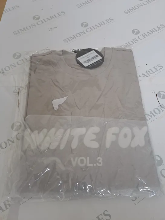 OFFSTAGE WHITE FOX OVERSIZED TEE SIZE XL