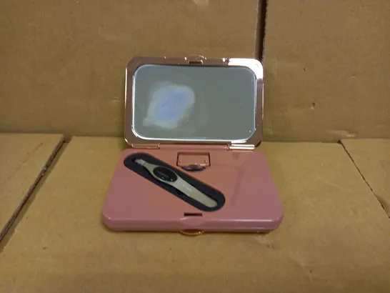 DUAL MIRROR FROM SIMPLYBEAUTY BLUSH/ROSE GOLD