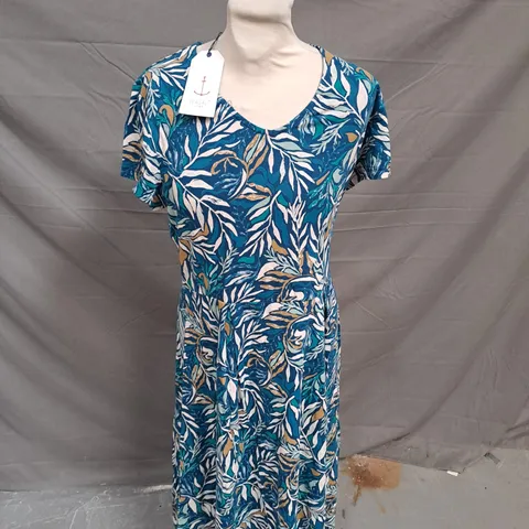 SEASALT CORNWALL PIER VIEW DRESS - UK 14 