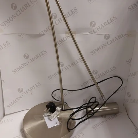 JOHN LEWIS STAINLESS STEEL EFFECT FLOOR LAMP