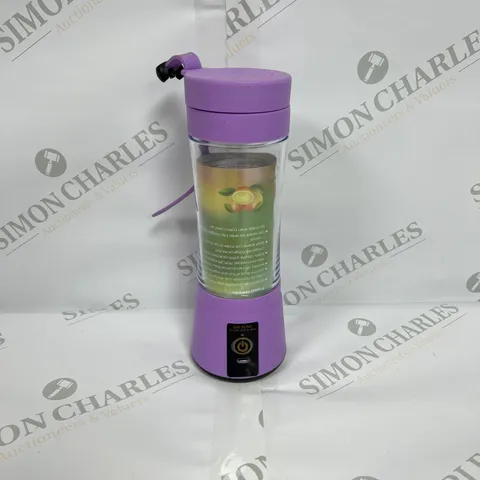 PORTABLE AND RECHARGABLE BATTERY JUICE BLENDER 